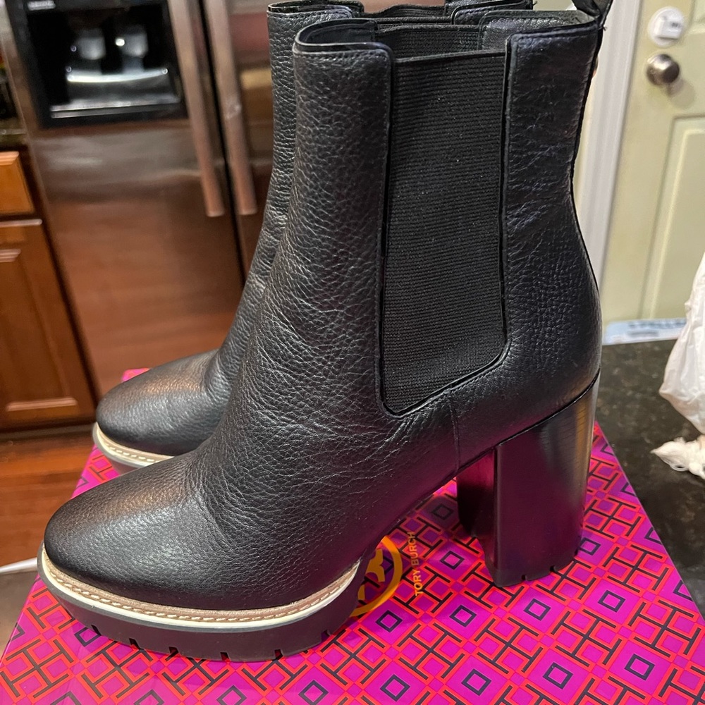 Tory Burch Black Boots